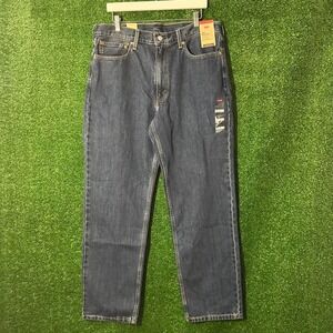 Levi's 550 dark wash Denim Jeans 36x32 New With Tags